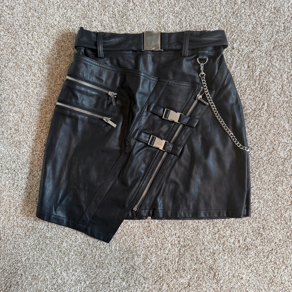 Leather Skirt